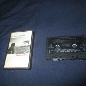 Corey Hart – Fields of Fire on cassette (Aquarius Records Canada, 1986)